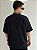 Camiseta Over Calmô Neck Preta - Imagem 2