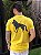 Camiseta Acostamento Casual Wolf Amarela - Imagem 4