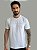 Camiseta Acostamento Casual Relief Branca - Imagem 1