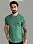 Camiseta Acostamento Casual Básica Verde - Imagem 1