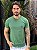 Camiseta Acostamento Casual Básica Verde - Imagem 2