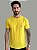 Camiseta Acostamento Casual Básica Amarela - Imagem 1