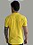 Camiseta Acostamento Casual Básica Amarela - Imagem 3