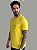 Camiseta Acostamento Casual Básica Amarela - Imagem 5