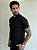 Camisa Curta Fb Exclusive Padre Bamboo Preta - Imagem 4