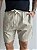 Shorts Linho Listrado Gran. - Imagem 1