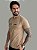 Camiseta Acostamento Casual Wolf 93  Bege Caqui - Imagem 3