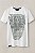 Camiseta Long FB EXCLUSIVE Skull Strass Branca - Imagem 1