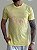 Camiseta Acostamento Casual Amarela - Imagem 4