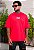 Camiseta Over FB EXCLUSIVE Peace Vermelha - Imagem 2