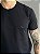 Camiseta Acostamento Casual Blue Wolf Preta - Imagem 3
