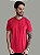 Camiseta Acostamento Casual Básico Vermelho - Imagem 1