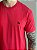 Camiseta Acostamento Casual Básico Vermelho - Imagem 3