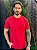 Camiseta Acostamento Casual Básico Vermelho - Imagem 2