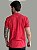 Camiseta Acostamento Casual Relief Vermelho - Imagem 3