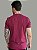 Camiseta Acostamento Casual Square Bordô - Imagem 3