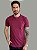 Camiseta Acostamento Casual Square Bordô - Imagem 1