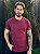 Camiseta Acostamento Casual Square Bordô - Imagem 2