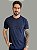 Camiseta Acostamento Casual Relief Azul Marinho - Imagem 1