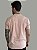 Camiseta Acostamento Casual Relief Rosa Cha - Imagem 3