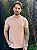 Camiseta Acostamento Casual Relief Rosa Cha - Imagem 2