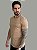 Camiseta Acostamento Casual Wolf 093 Bege Caqui - Imagem 5