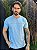 Camiseta Acostamento Casual Wolf 093 Azul Sky - Imagem 2