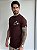 Camiseta Long Calmô Hand Marrom - Imagem 5