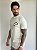 Camiseta Long Calmô Hand Branca - Imagem 7