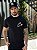 Camiseta Long Calmô Hand Preta - Imagem 2