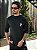 Camiseta Over Calmô Smile Preta - Imagem 2