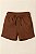 Shorts Fb Exclusive Linho Marrom - Imagem 1