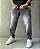 Calça Jay Jones Oversized Jeans Cinza - Imagem 2