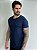 Camiseta Riviera Algodão Egípicio Azul Marinho - Imagem 5