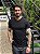 Camiseta Acostamento Casual Preto - Imagem 1