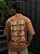 Camiseta Oversized Calmô Tape Marrom - Imagem 4