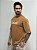 Camiseta Oversized Calmô Tape Marrom - Imagem 5