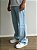 Calça Calmô Reta Jeans Claro - Imagem 6