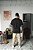 Camiseta The Hopers Oversized Seventy Preto - Imagem 3