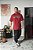 Camiseta The Hopers Oversized Streetfaith Vinho - Imagem 4