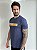 Camiseta Acostamento Casual Azul Navy - Imagem 5