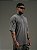 Camiseta Creat Oversized Stoned Cinza - Imagem 6