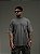Camiseta Creat Oversized Stoned Cinza - Imagem 1