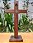 Crucifixo de Madeira - (Para parede ou mesa) 22 cm - Imagem 2