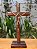 Crucifixo de Madeira - (Para parede ou mesa) 22 cm - Imagem 1