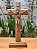 Crucifixo de Madeira - (Para parede ou mesa) 21 cm - Imagem 1