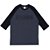 Camiseta 3/4 Uniforme Cinza e Preto Atleta GYURKO - Imagem 1