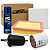 Kit Filtros De Oleo Combustível Ar Cabine Higienizador Jeep Compass 2.0 Flex 2017 2018 2019 2020 2021 - Imagem 1