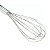 Fouet Inox Cozinha Confeitaria 26cm Batedor De Clara Em Neve Creme Ovo Massa Bolo - Imagem 2