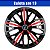 04 Calotas esportivas aro 13 universal - Triton Sport Black Red Elitte 3510 - Imagem 3